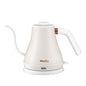 Mecity Electric Kettle Stainless Steel Gooseneck Water Kettle Water Boiler for Pour Over Coffee Fast Heating, Auto Shut Off, 27 Ounce, 1000W, Milk White